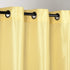 Adore the Decor™ Faux Silk 54 x 84 in. Single Grommet Curtain Panel